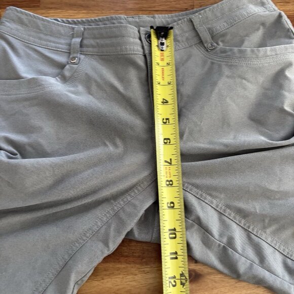 Kuhl Pants Womens 6 Capri Cropped Outdoor Hiking Casual Camping Gorp Nature FLAW - Picture 13 of 14